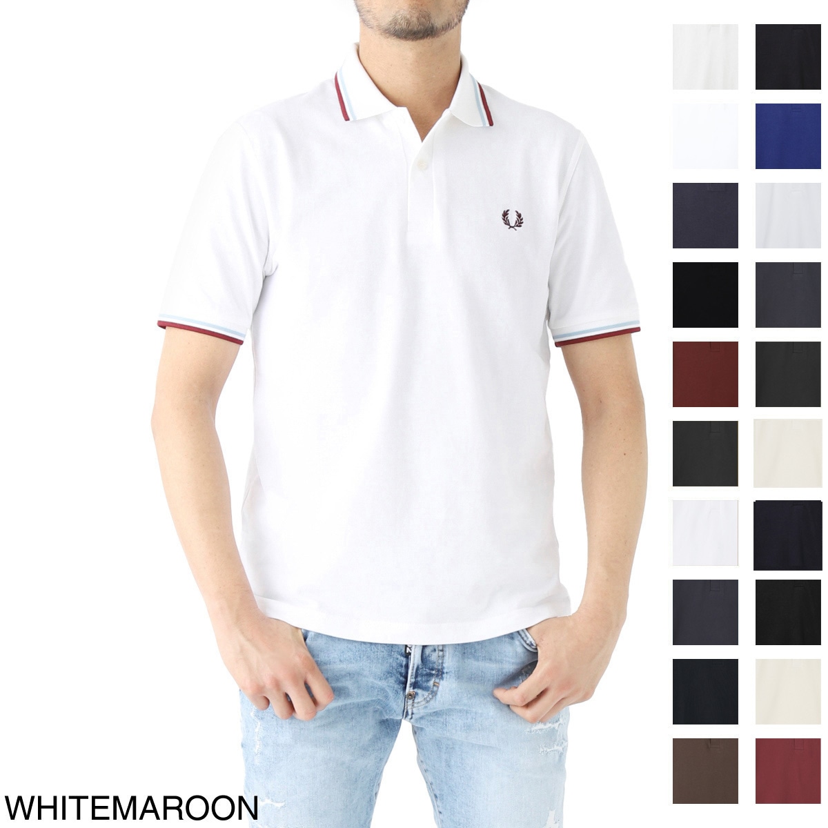 FRED PERRY フレッドペリー ポロシャツ/M12【大きいサイズあり