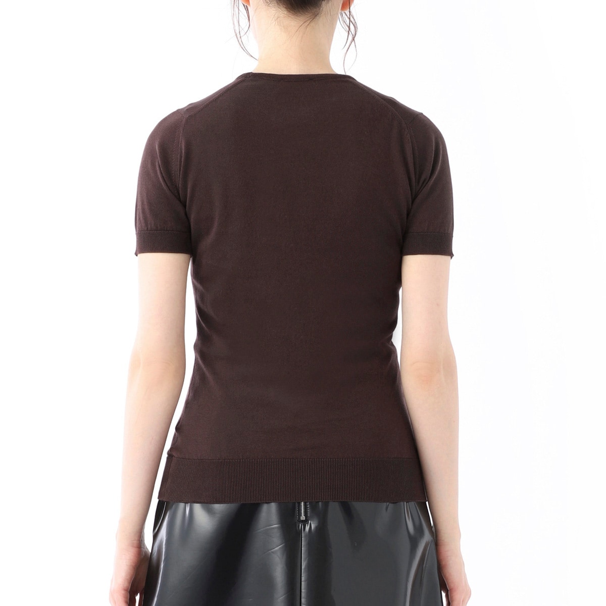 【アウトレット】JOHN SMEDLEY ジョンスメドレー クルーネック半袖ニット/DANIELLA シーアイランドコットン 30ゲージ SLIM FIT レディース