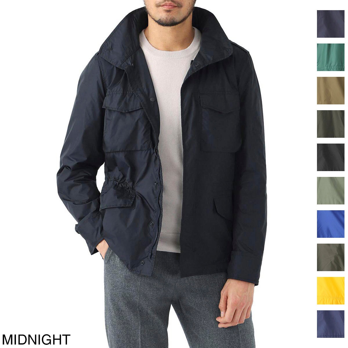 アスペジ ASPESI M-65 MINIFIELD VENTO XS ネイビー ASPESI - アスペジ/ASPESI ジャケット メンズ M-65 MINIFIELD