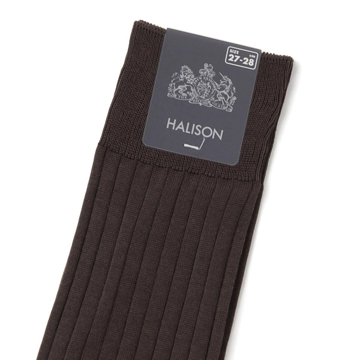 【ネコポス対応(3点まで)】HALISON ハリソン 靴下/ソックス/リブホーズ クラシックリンキング M 相当サイズ:25~26cm メンズ
