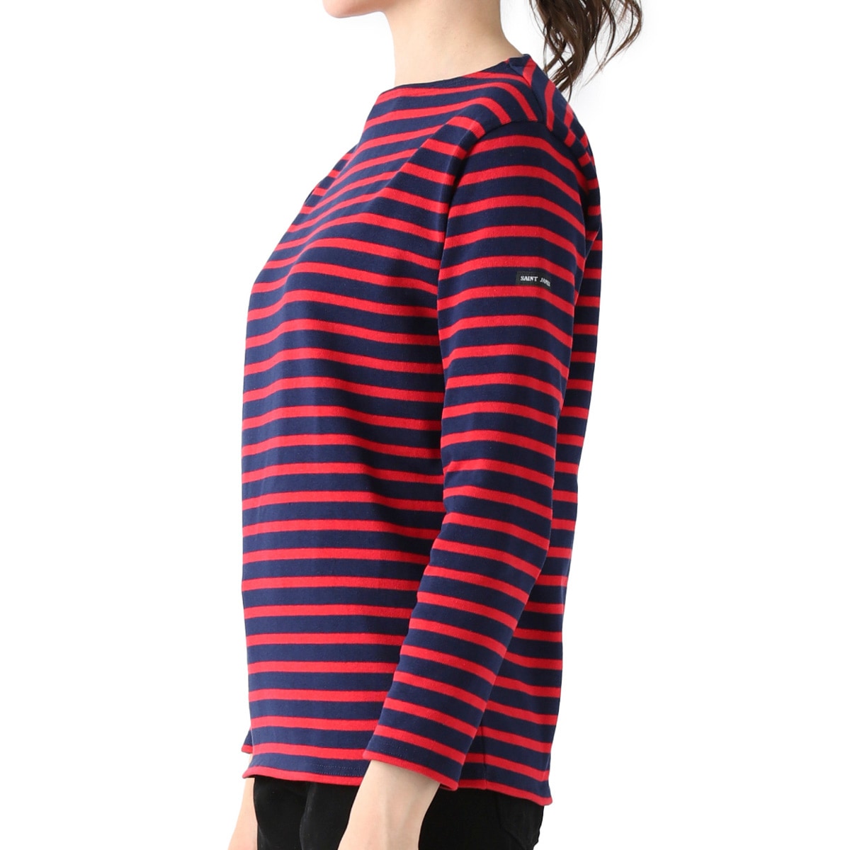 SAINT JAMES セントジェームス ボートネック 長袖Ｔシャツ/Tシャツ/GUILDO ギルド【大きいサイズあり】