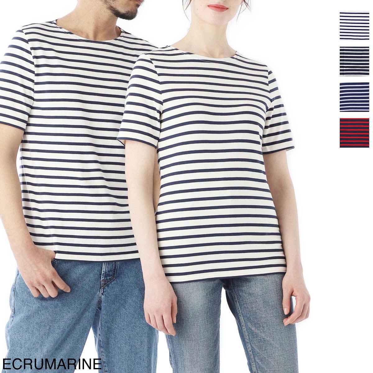 アウトレット】SAINT JAMES セントジェームス クルーネック T