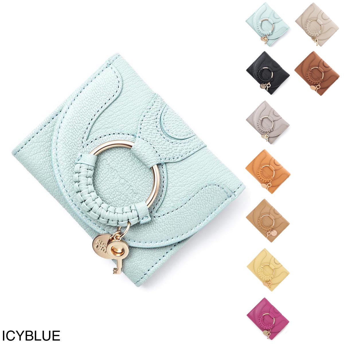 SEE BY CHLOE シーバイクロエ 3つ折り財布 小銭入れ付き/HANA レディース