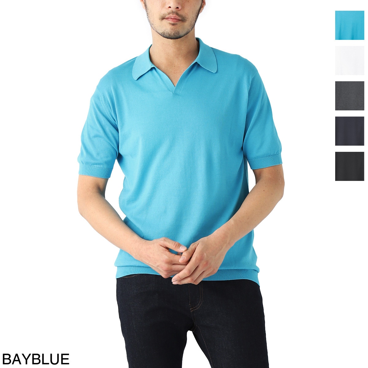 メンズ・ブランド一覧,□ J,JOHN SMEDLEY,トップス,ポロシャツ