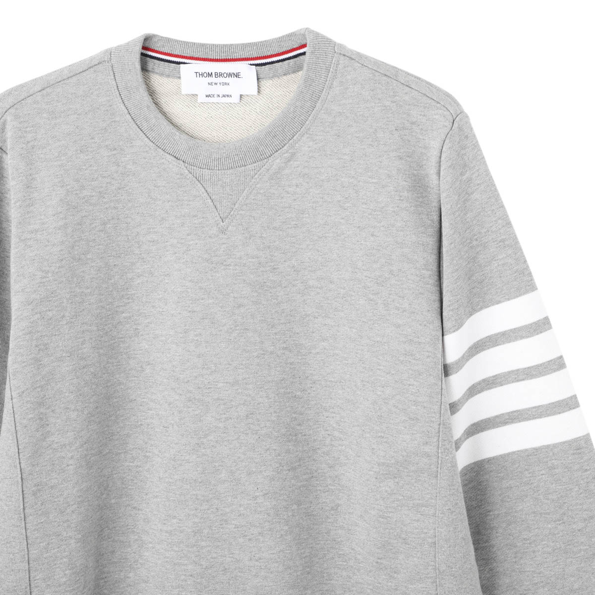 THOM BROWNE. トムブラウン トレーナー/スウェット/CLASSIC SWEATSHIRT WITH ENGINEERED 4 BAR IN CLASSIC LOOP BACK【大きいサイズあり】 メンズ