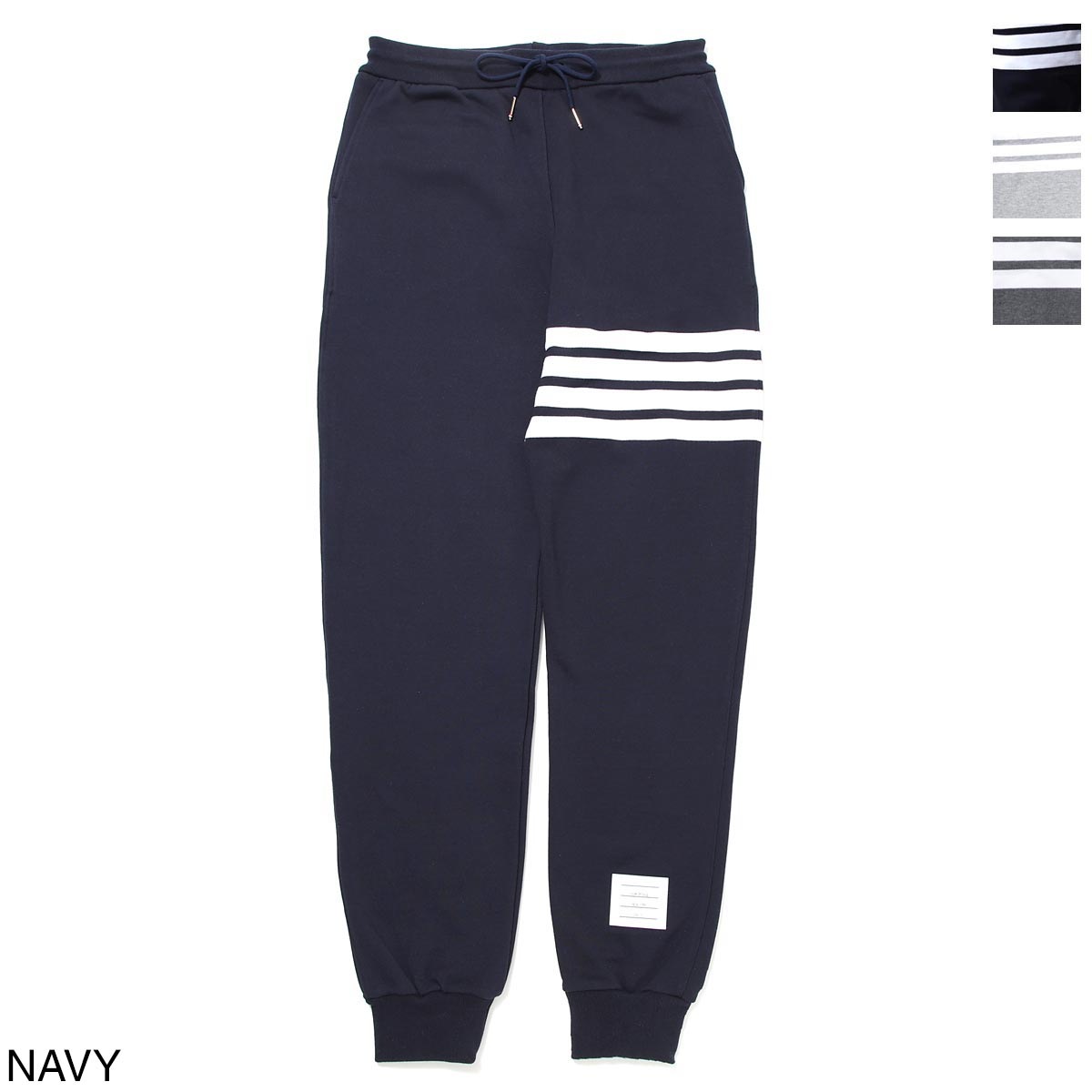 THOM BROWNE. トムブラウン トラックパンツ/スウェットパンツ/CLASSIC SWEATPANTS WITH ENGINEERED 4 BAR IN CLASSIC LOOP BACK メンズ