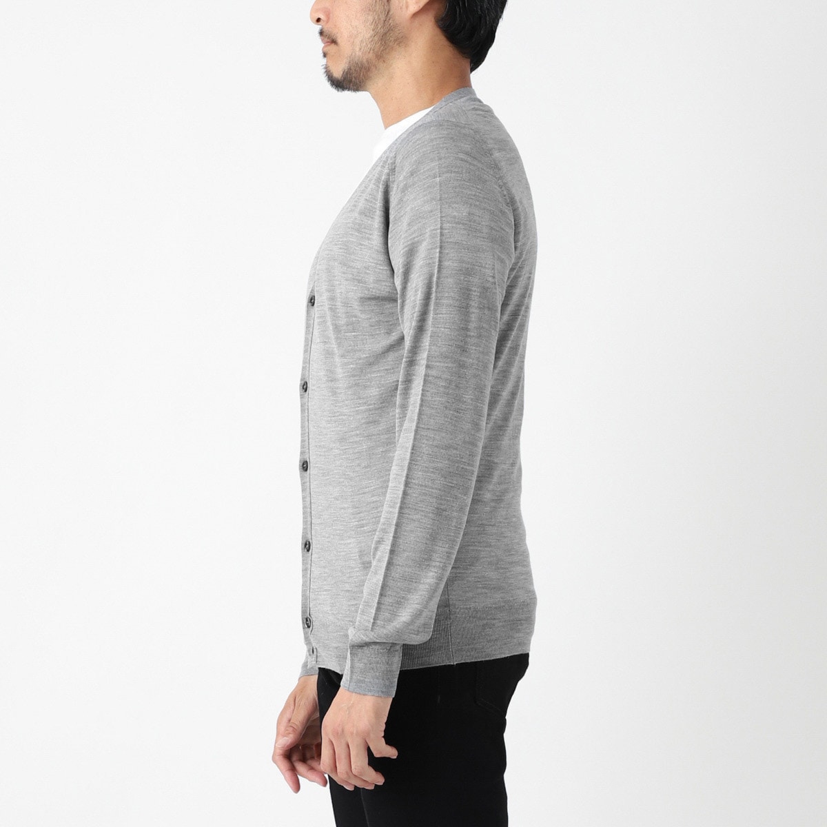 新品未使用JOHN SMEDLEYジョンスメドレーカーディガンPETWORTH JOHN SMEDLEY ジョンスメドレー カーディガン/PETWORTH