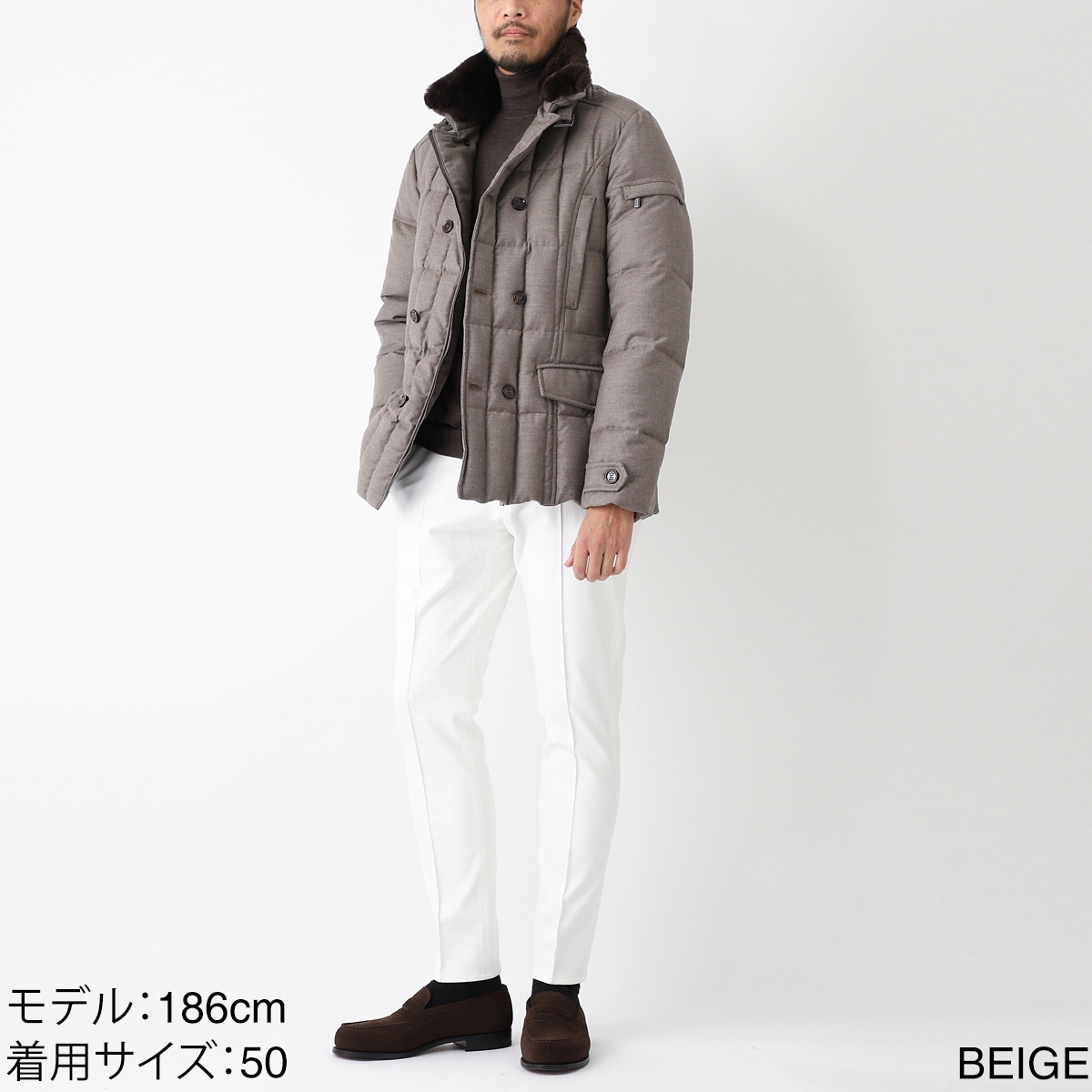 MOORER ムーレー ダウンジャケット/SIRO-L シロ【大きいサイズあり】 メンズ