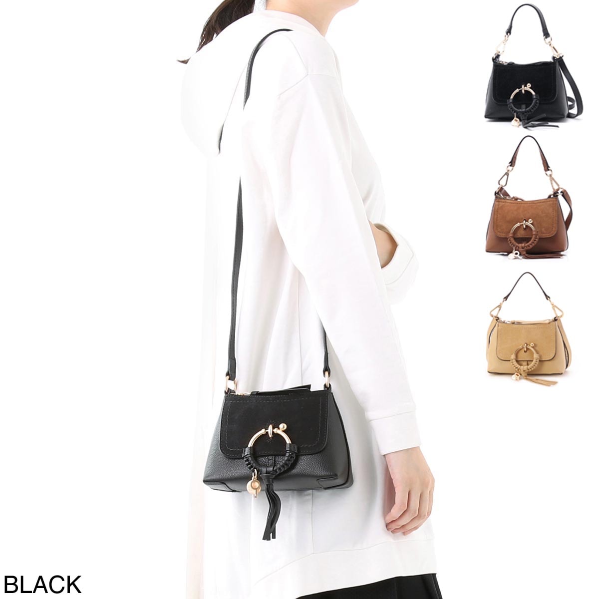 SEE BY CHLOE ショルダーバッグ JOAN CHS22WPB15 388 SEE BY CHLOE シーバイクロエ ショルダーバッグ 2WAY/JOAN