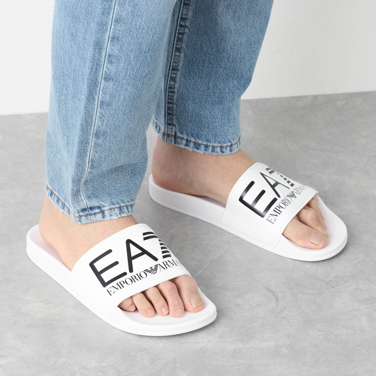 EA7 EMPORIO ARMANI エンポリオアルマーニ サンダル/シャワースリッパ【大きいサイズあり】 メンズ