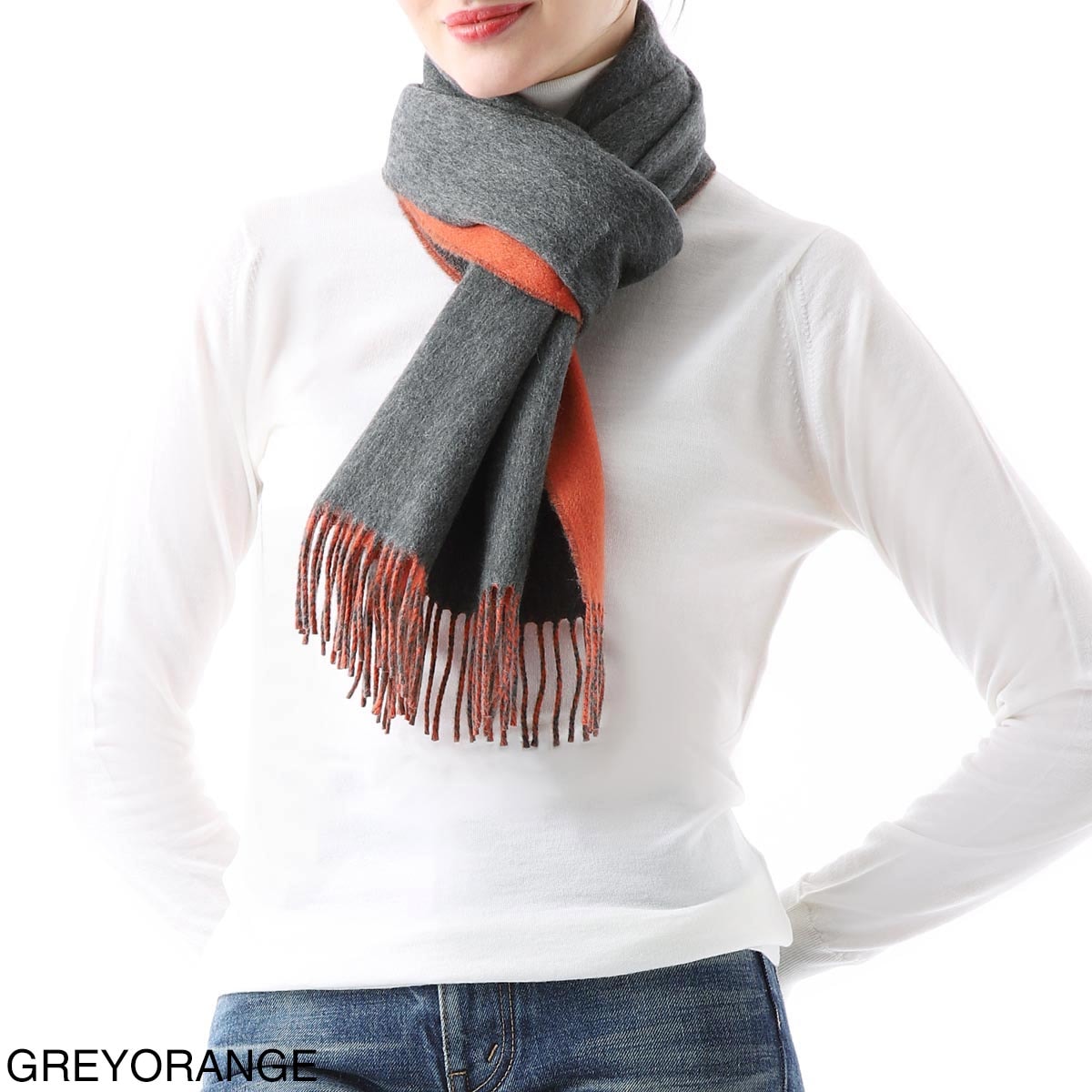 JOHNSTONS OF ELGIN ジョンストンズ カシミヤ100％ リバーシブル