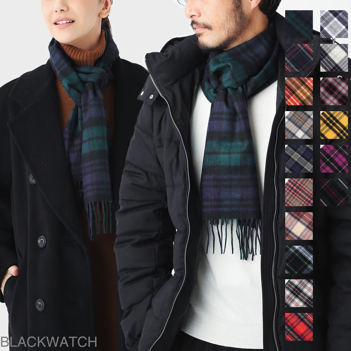 JOHNSTONS OF ELGIN ジョンストンズ カシミヤ100％ マフラー