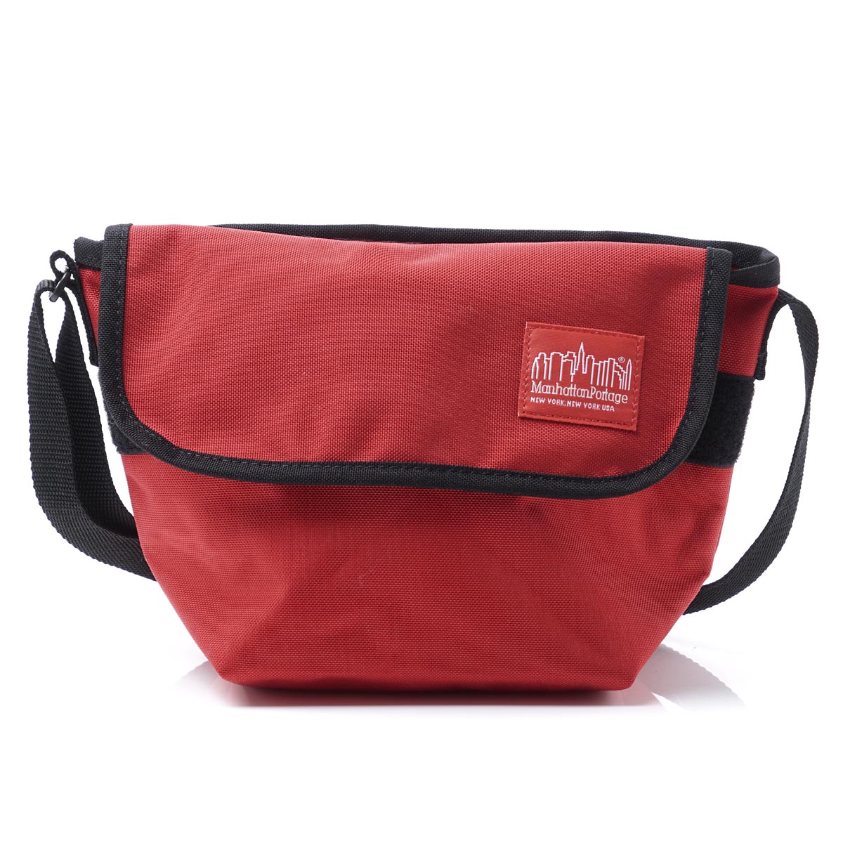 【希少アメリカ製】Manhattan PortageメッセンジャーバッグRED 希少アメリカ製】Manhattan PortageメッセンジャーバッグRED