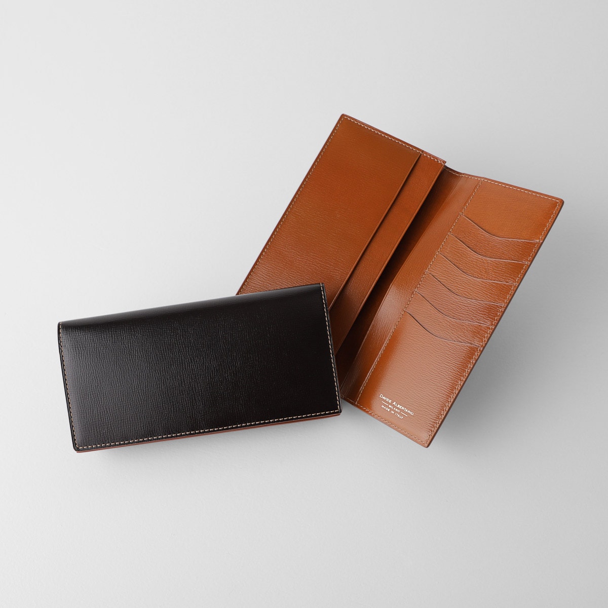 DAVIDE ALBERTARIO ダビデアルベルタリオ 長財布 メンズ | メンズ