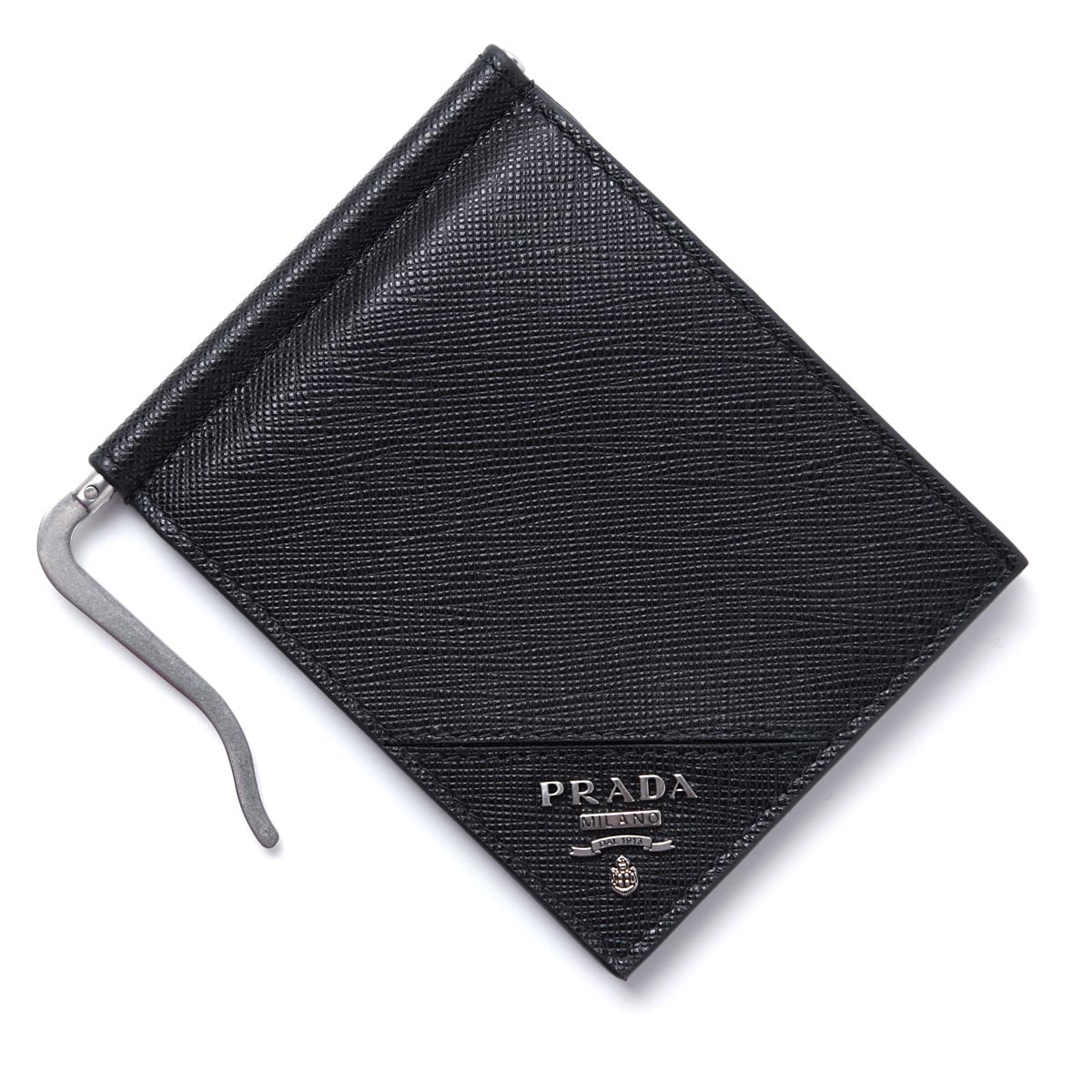 プラダ PRADA マネークリップ 折り財布 ブルー 楽天市場】【財布】PRADA プラダ マネークリップ式 2つ折 札入れ