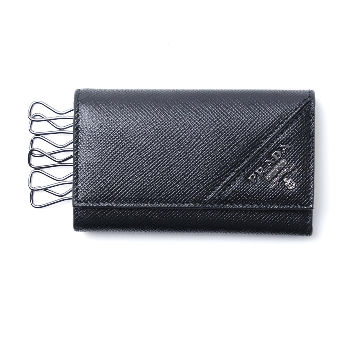 【お値下げ中‼️】PRADA プラダ　キーケース　メンズ　サフィアーノ プラダ PRADA プラダ PRADA 2PG222 QHH キーケース SAFFIANO