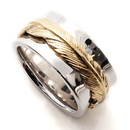 GARDEL ガーデル リング/指輪/SOLID FEATHER RING【返品交換不可】