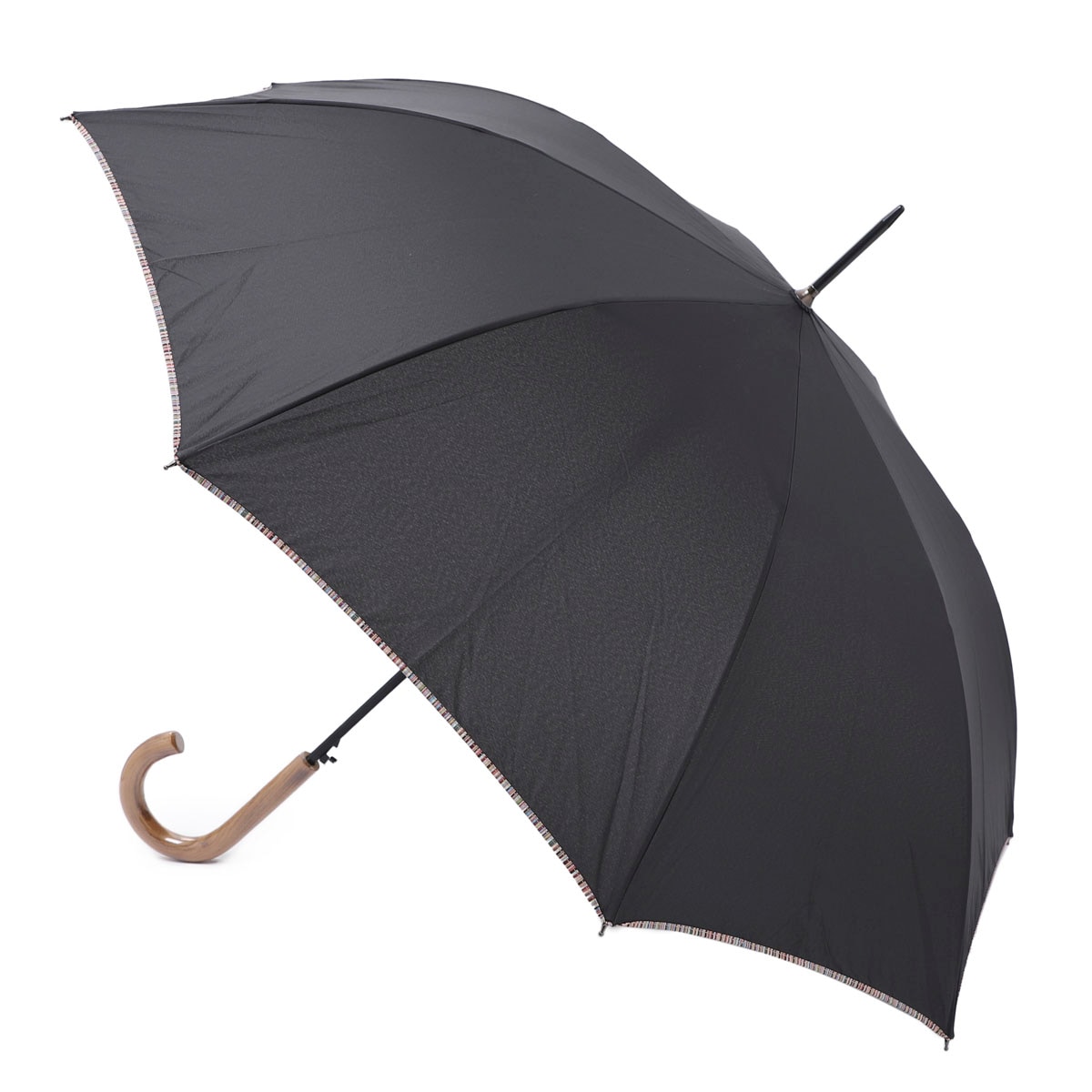 Paul Smith ポール スミス 長傘 黒 特大サイズ 雨傘 メンズ Paul Smith ポール スミス 長傘 黒 特大サイズ 雨傘 メンズ Paul