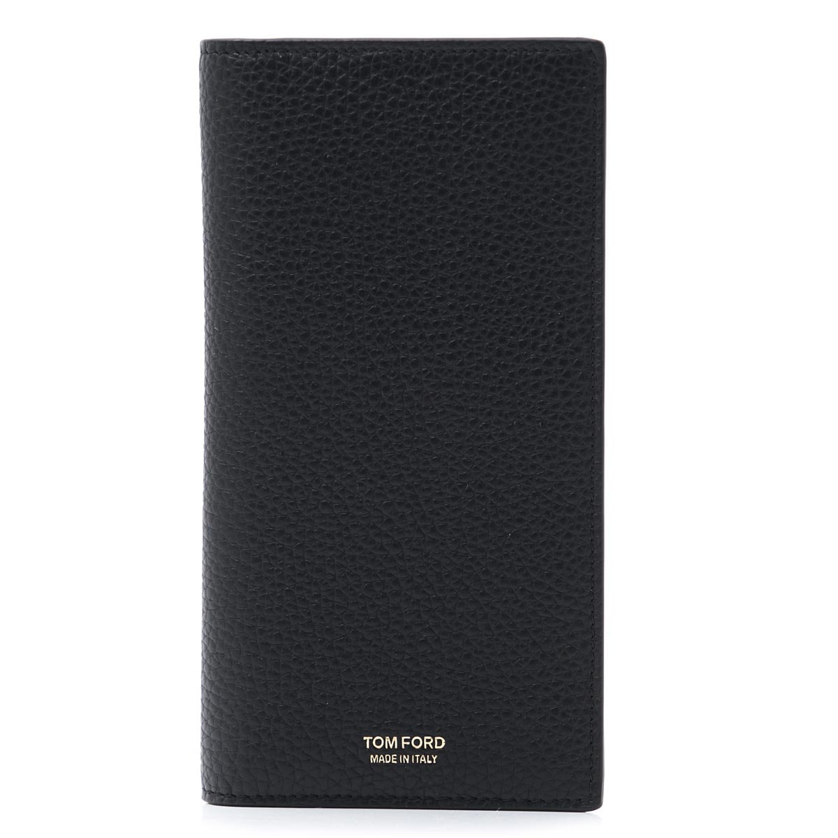 TOM FORD トムフォード ラウンド 長財布 TOM FORD (トム フォード) レザー ロゴ ラウンドジップ 長財布