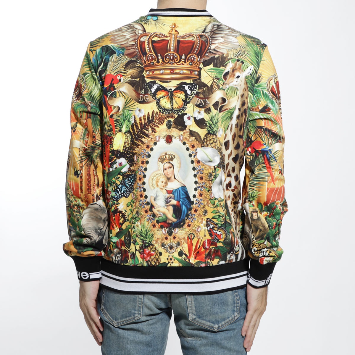 DOLCE&GABBANA ドルチェアンドガッバーナ　トロピカルラブ　Tシャツ ドルチェ&ガッバーナ DG KING トロピカルラブTシャツ