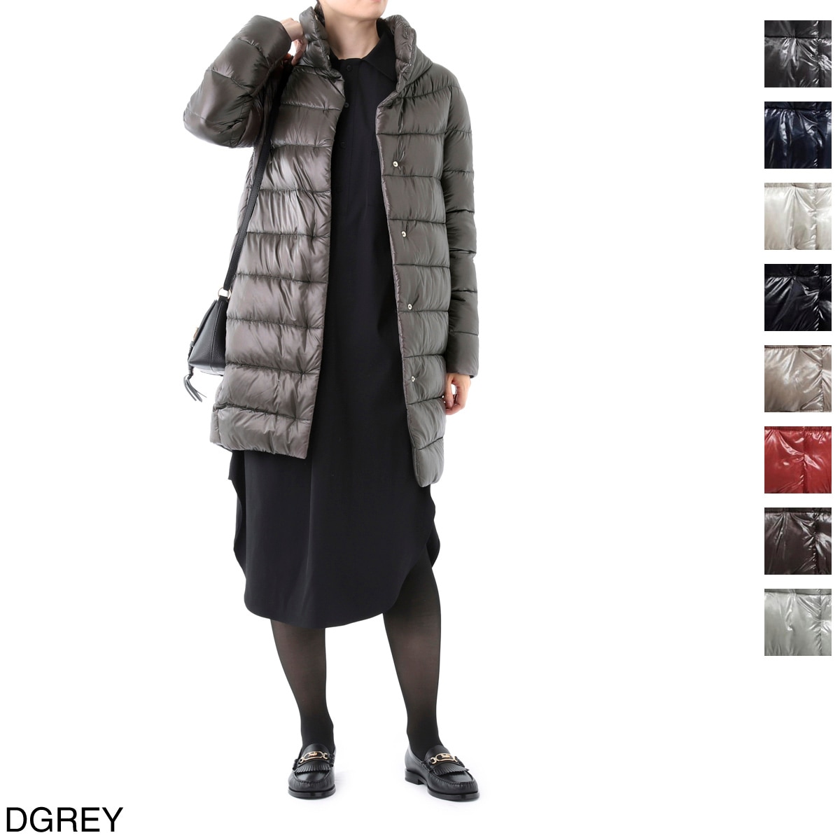 【アウトレット】HERNO ヘルノ ダウンコート/ICONICO DORA【大きいサイズあり】 レディース