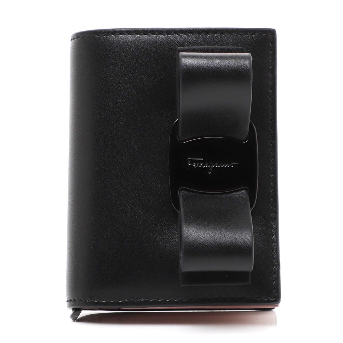 FERRAGAMO フェラガモ 2つ折り財布 小銭入れ付き レディース