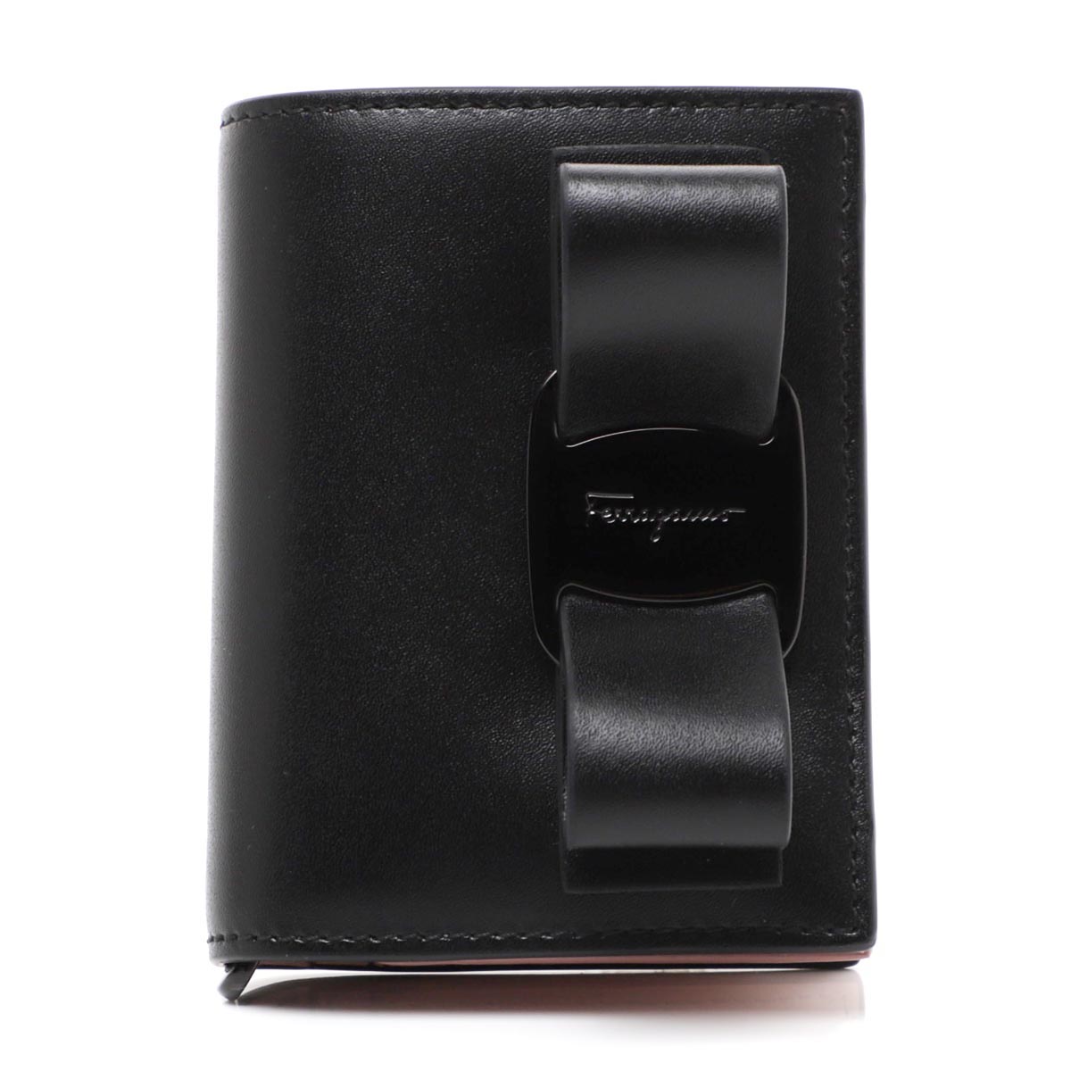 FERRAGAMO フェラガモ 2つ折り財布 小銭入れ付き レディース