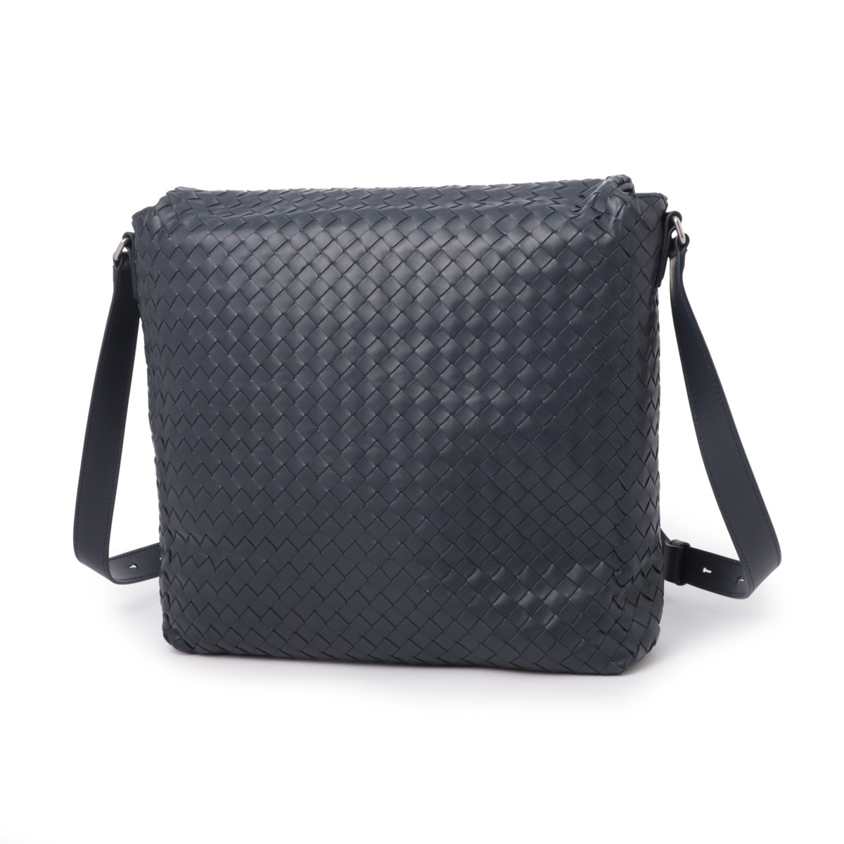 BOTTEGAブラックメッセンジャーバッグ BOTTEGAブラックメッセンジャーバッグ