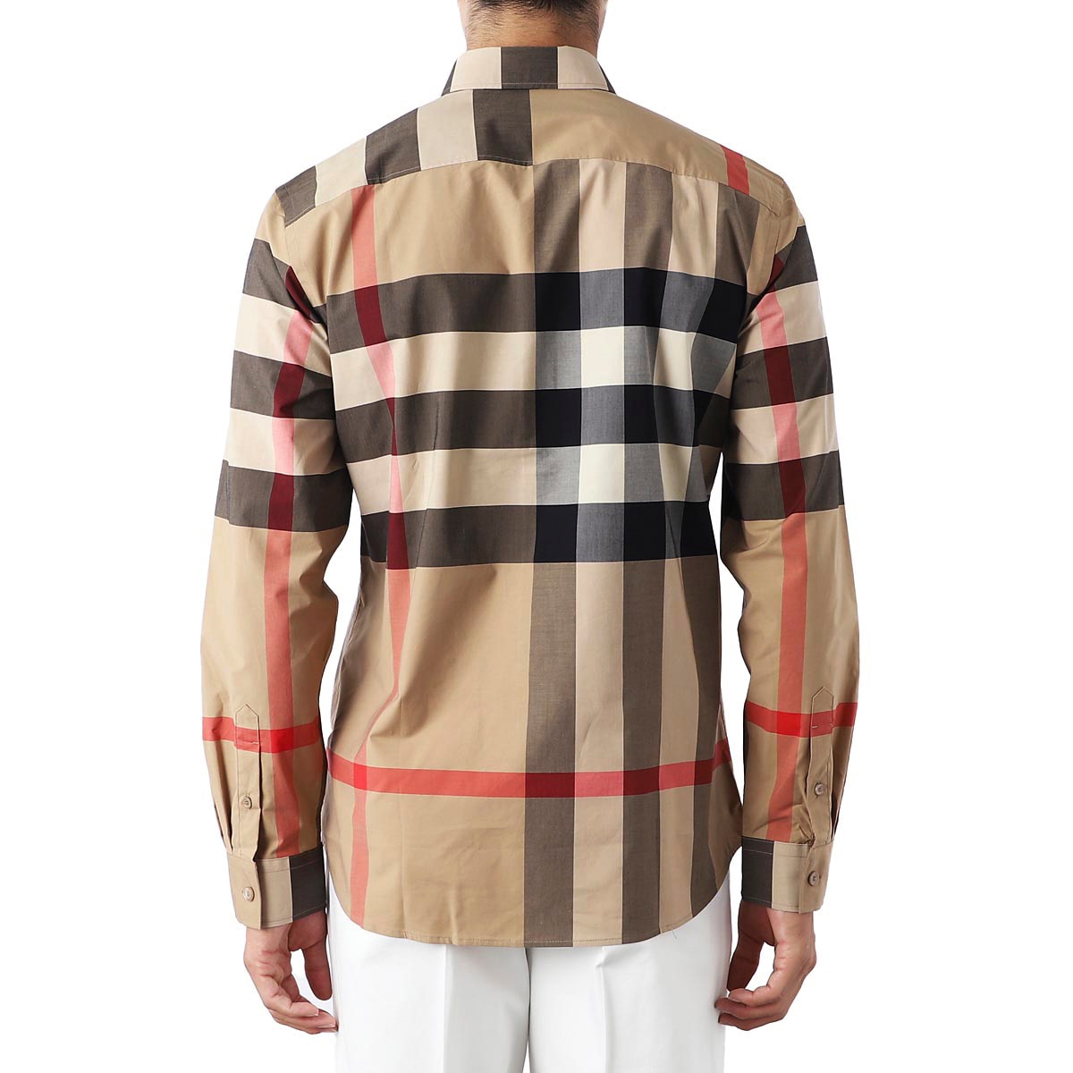 アウトレット】BURBERRY バーバリー 長袖レギュラーカラーシャツ