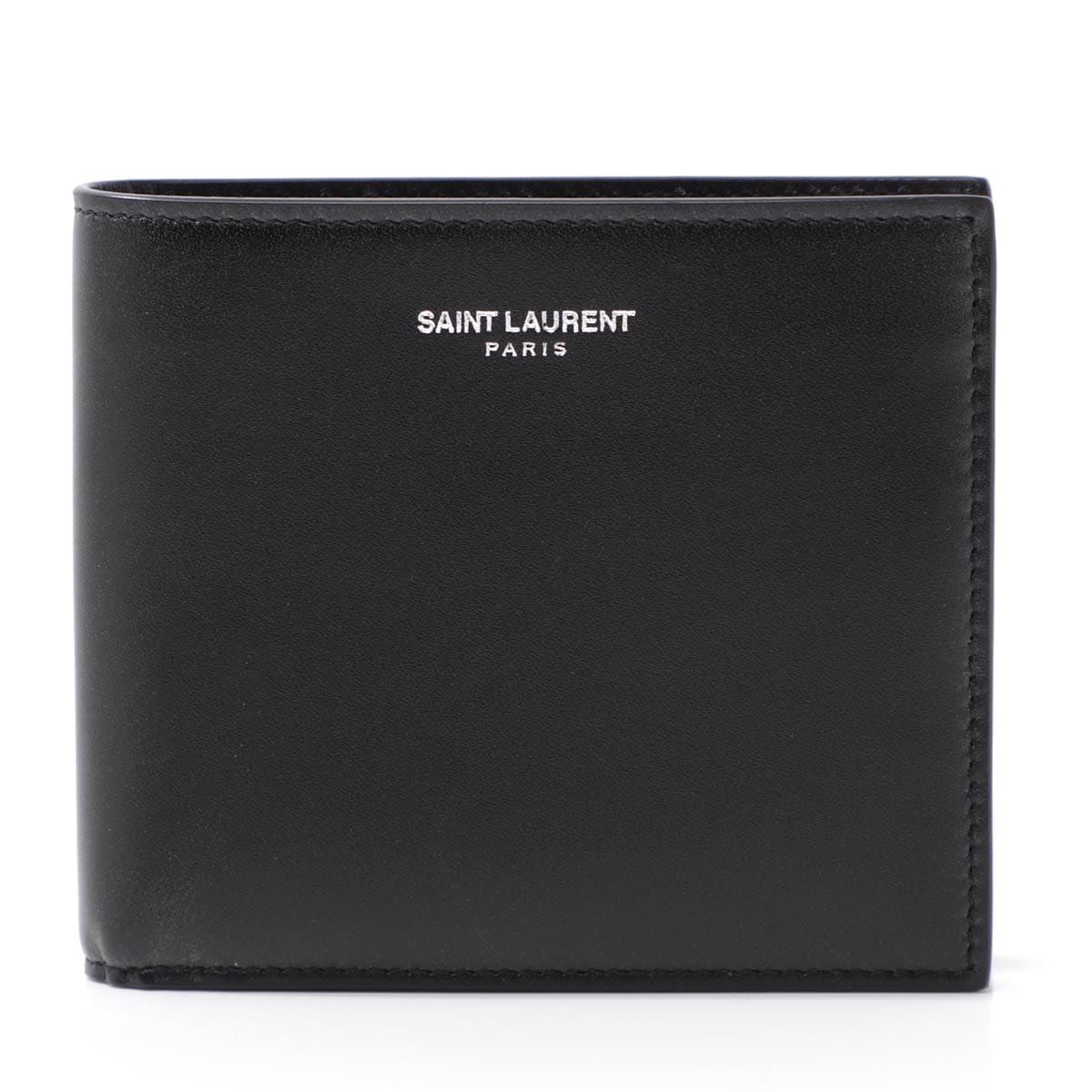 SAINT LAURENT サンローラン 2つ折り財布 小銭入れ付き/EAST/WEST