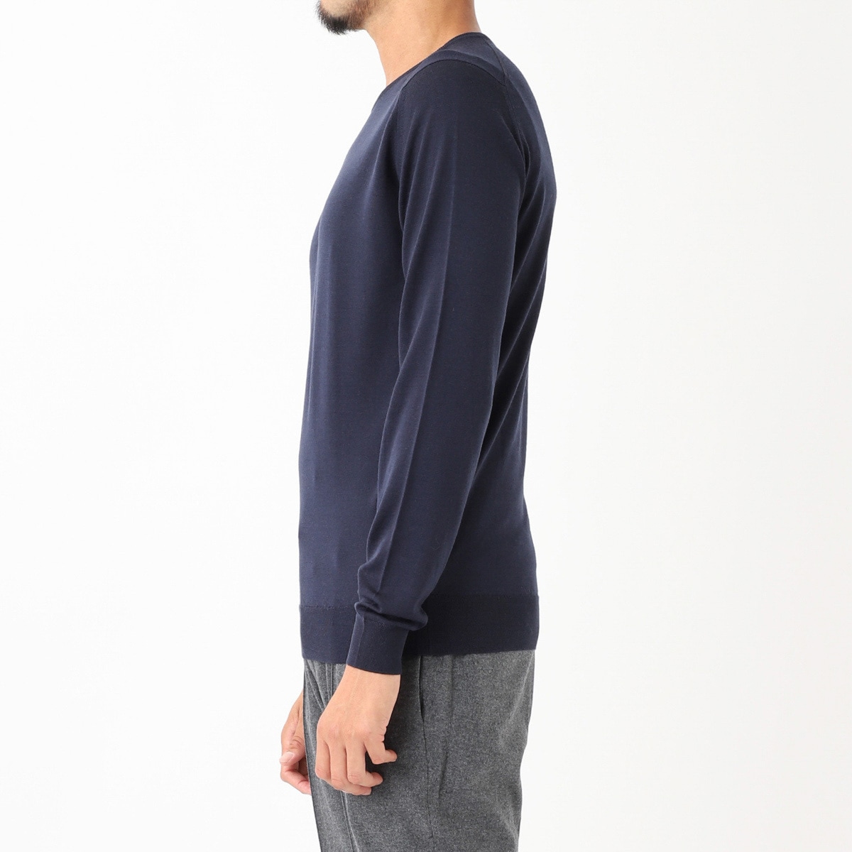 JOHN SMEDLEY ジョンスメドレー クルーネックニット/セーター