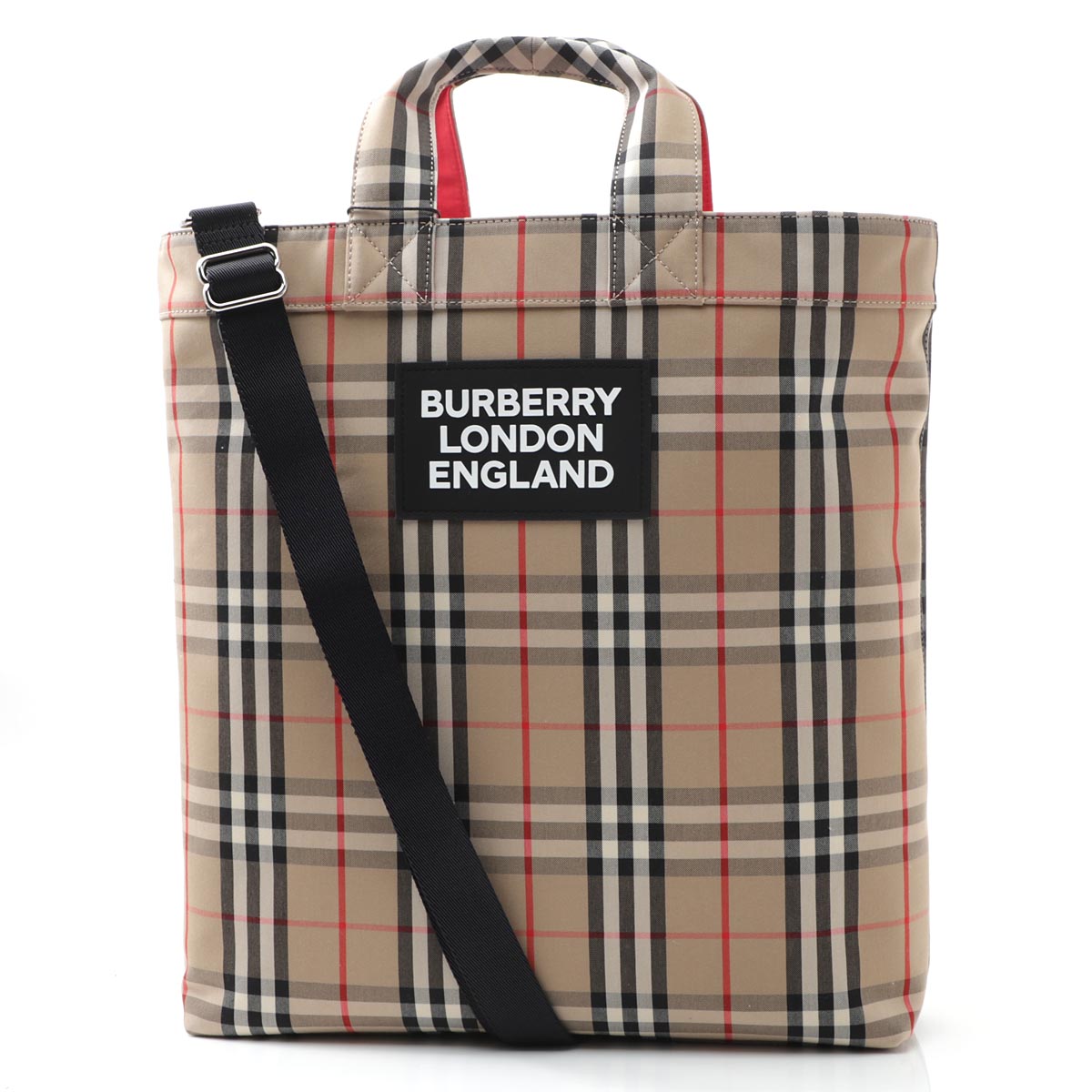 BURBERRY バーバリー トートバッグ 2WAY/VINTAGE CHECK ヴィンテージ 美しい価格 ブランド メンズ トートバッグ チェック 2way バーバリー BURBERRY トートバッグ