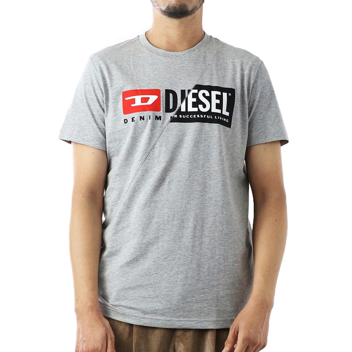 DIESEL ディーゼル クルーネック Tシャツ/T-DIEGO-CUTY メンズ