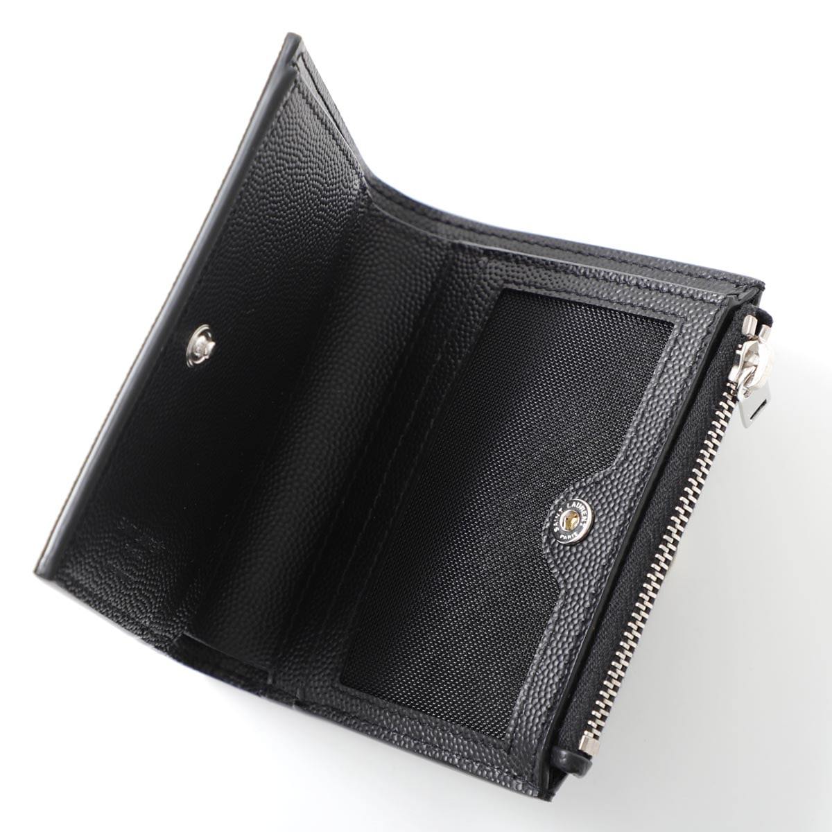 SAINT LAURENT サンローラン 2つ折り財布 小銭入れ付き/コンパクト 