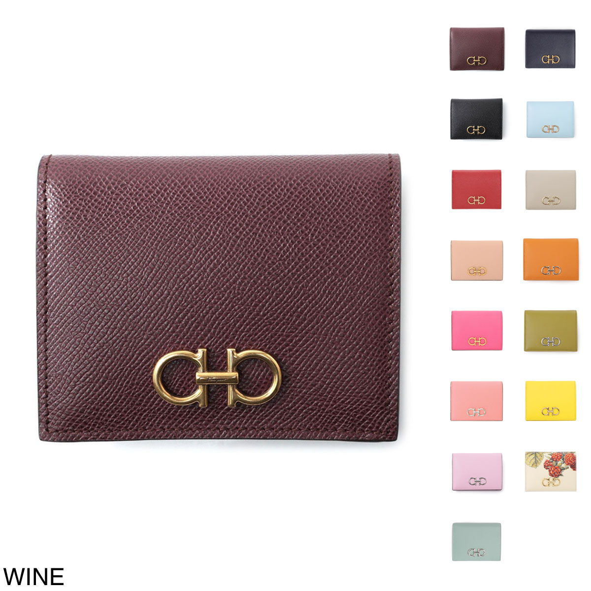 レディース・ブランド一覧,□ F,FERRAGAMO,財布,2つ折り財布 | モダン