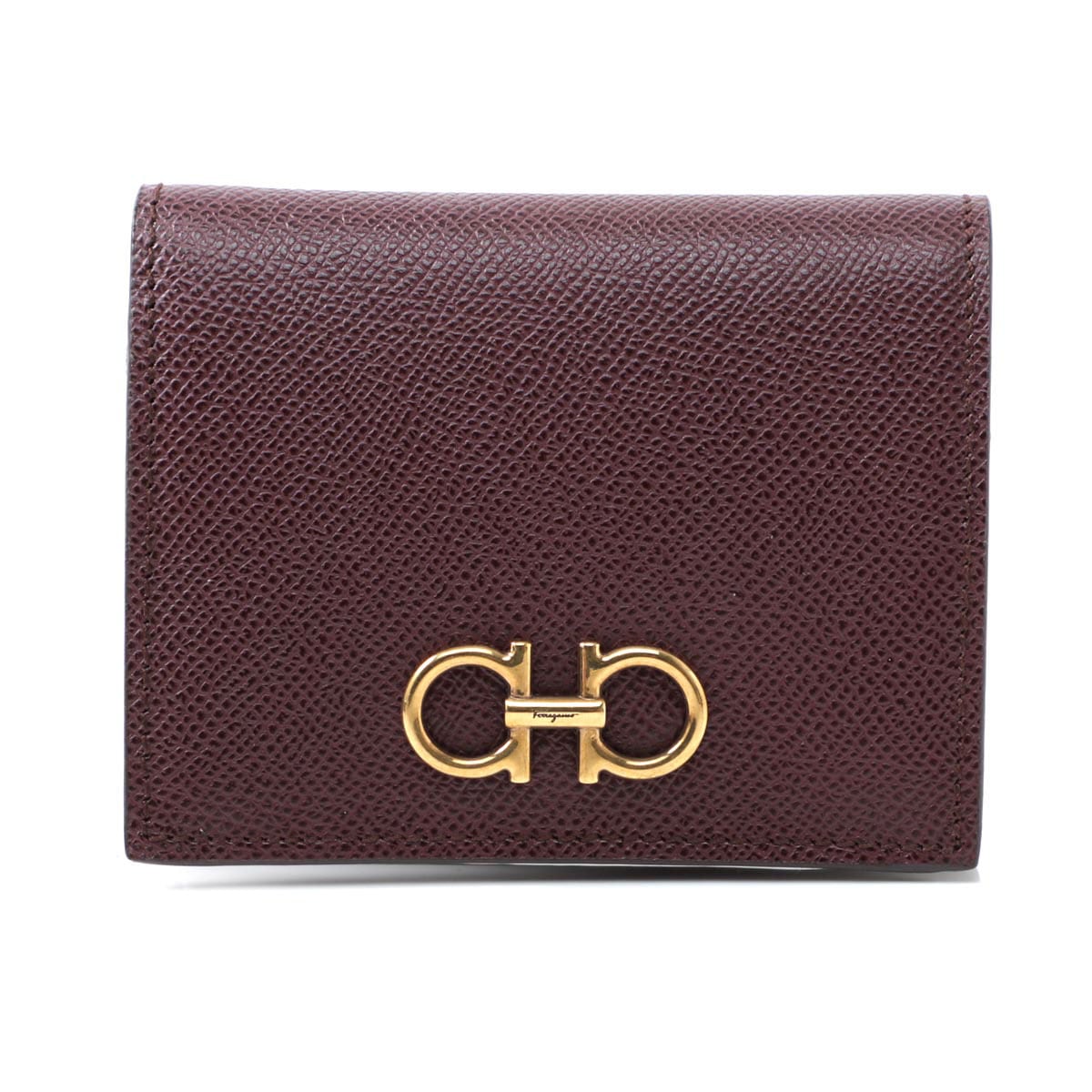 FERRAGAMO フェラガモ 2つ折り財布 小銭入れ付き レディース