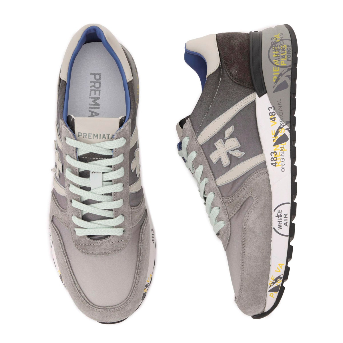【783】✨美品✨PREMIATA スニーカー　ブルー　42 783】✨美品✨PREMIATA スニーカー ブルー 42