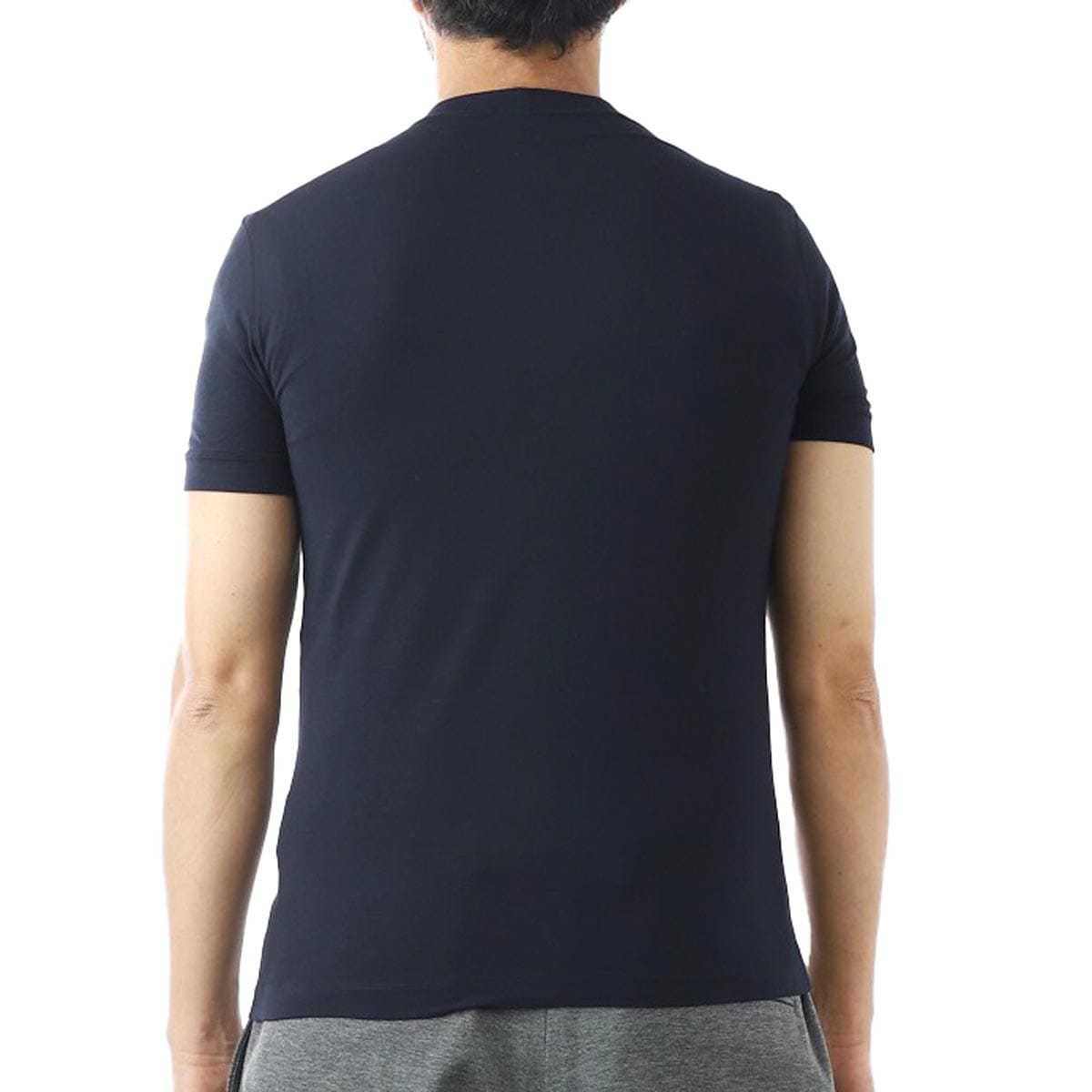美品 ジョルジオアルマーニ 半袖Tシャツ パープル サイズ38*CD1349 美品 ジョルジオアルマーニ 半袖Tシャツ パープル サイズ38