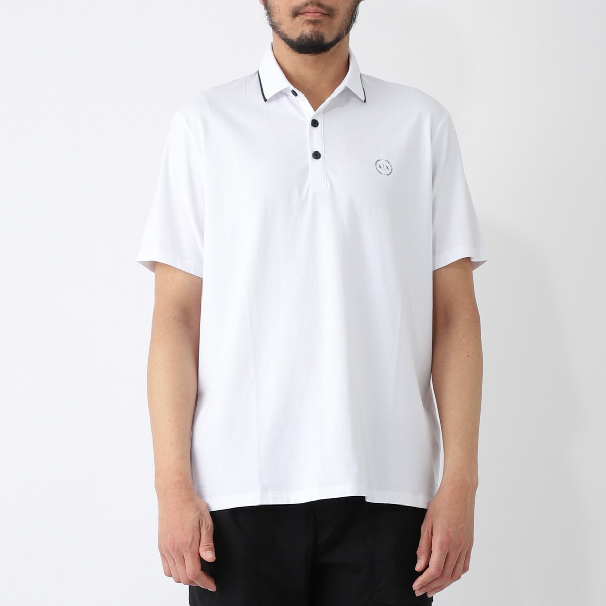 ARMANI EXCHANGE アルマーニエクスチェンジ ポロシャツ/POLO SHIRT WITH CONTRAST DETAILS メンズ