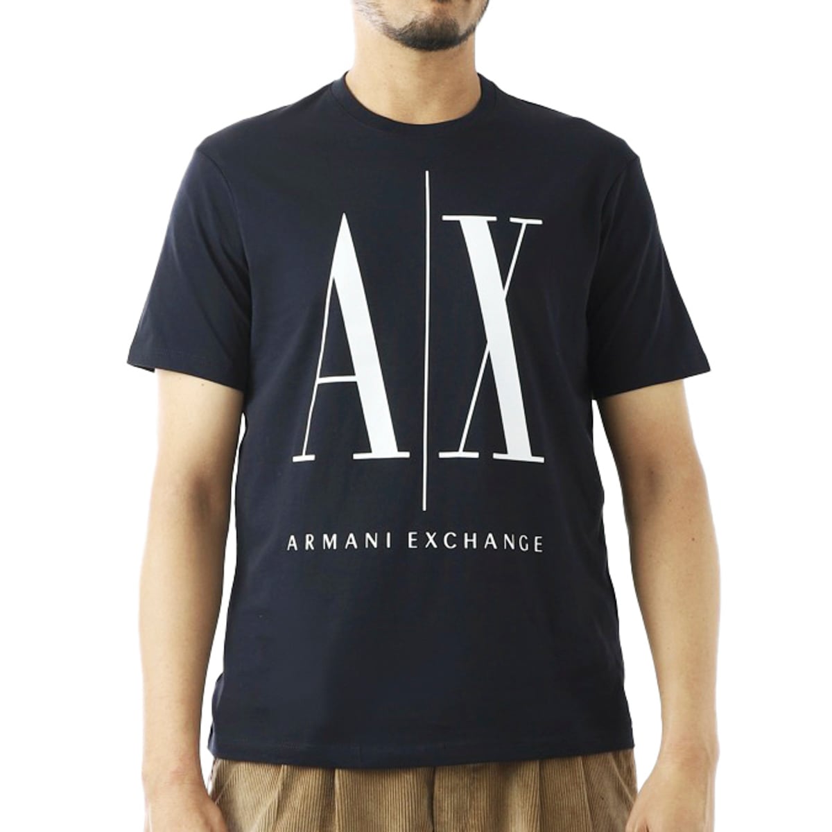 ARMANI EXCHANGE アルマーニエクスチェンジ クルーネック 半袖Tシャツ/ICON T-SHIRT メンズ