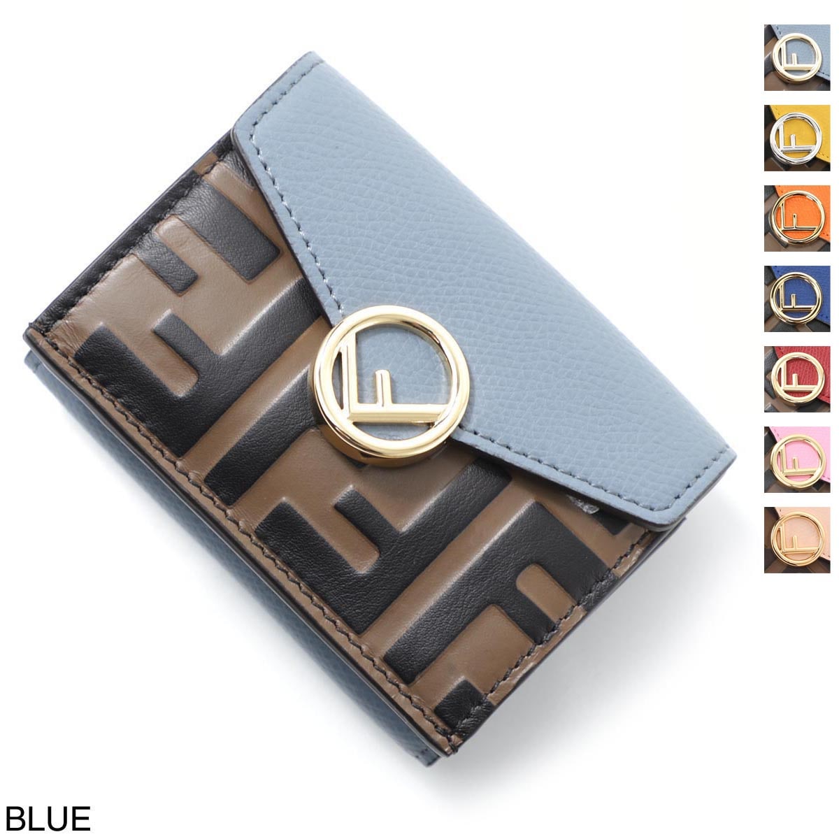 FENDI フェンディ 3つ折り財布 小銭入れ付き レディース