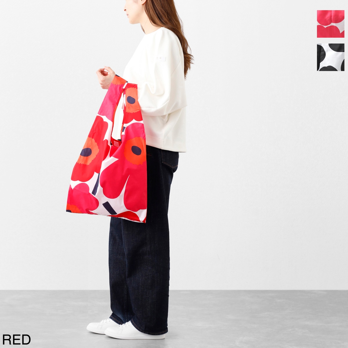 【ネコポス対応(4点まで)】marimekko マリメッコ エコバッグ/UNIKKO ウニッコ レディース