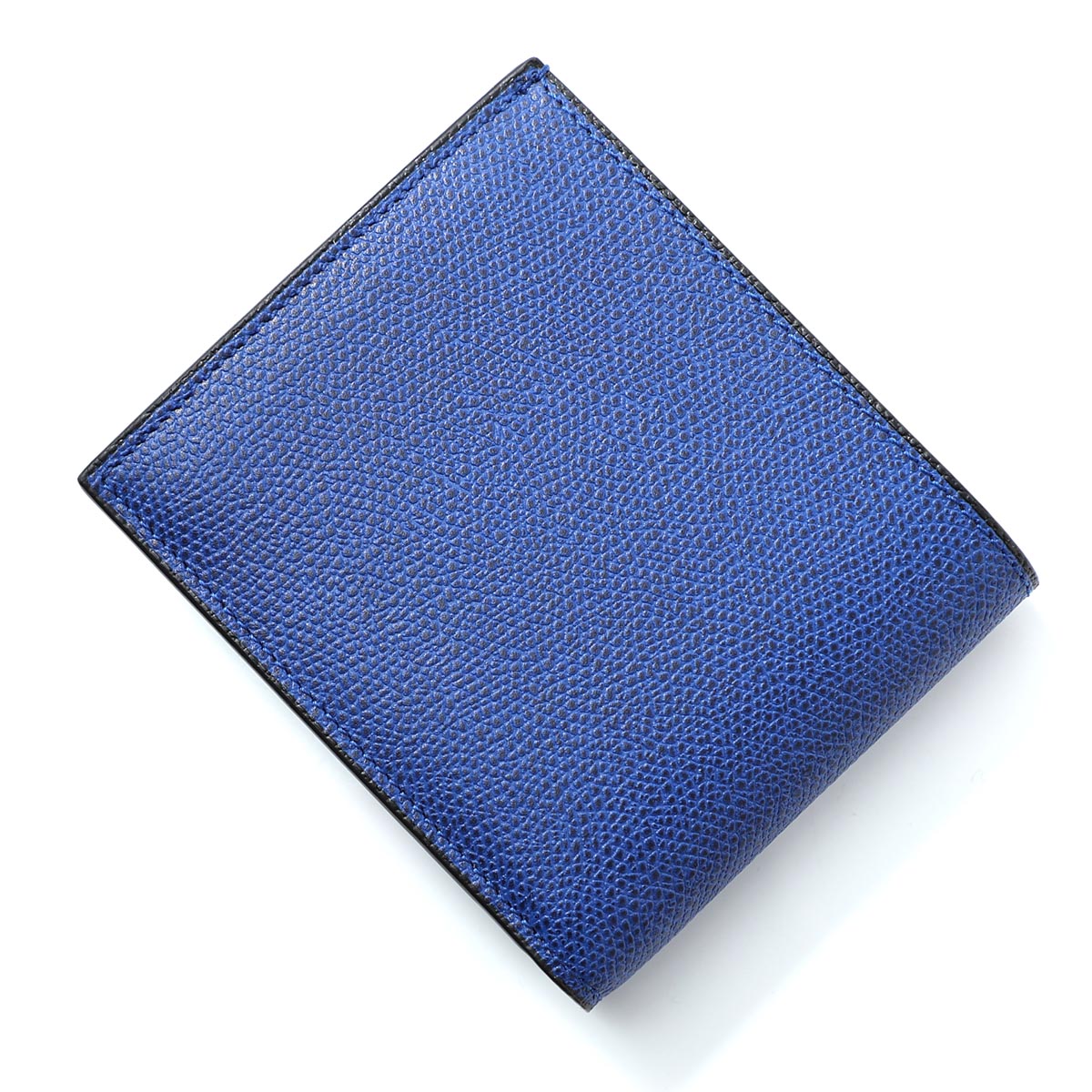 Valextra ヴァレクストラ 2つ折り財布 小銭入れ付き/V8L23 028