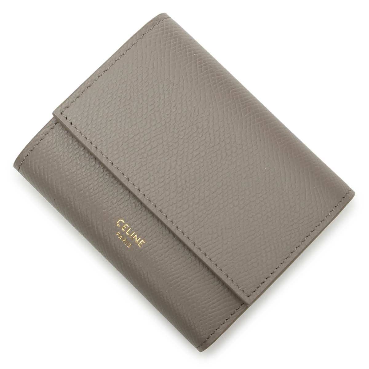 CELINE チェック柄 三つ折り財布 セリーヌ】の財布。人気のシリーズに