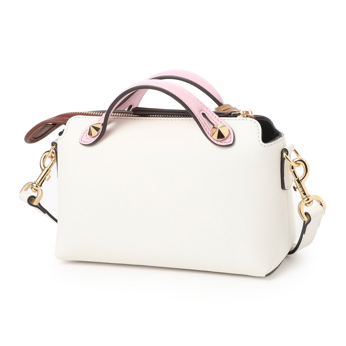 FENDI バイザウェイミニ ホワイト By The Way Selleria Mini Cuoio Romano leather White | Fendi