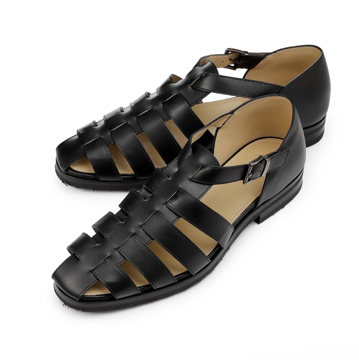 【アウトレット】【ラスト1点】Paraboot パラブーツ レザーサンダル/FERRET フェレット メンズ