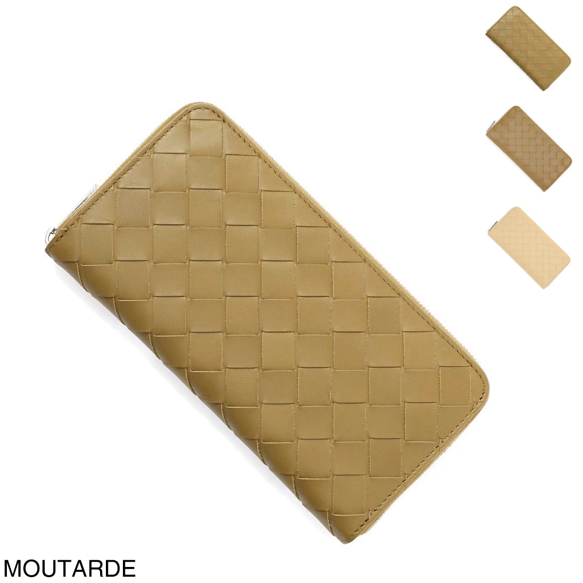 BOTTEGA VENETA ボッテガヴェネタ ラウンドファスナー 長財布 小銭入れ付き/VN メンズ