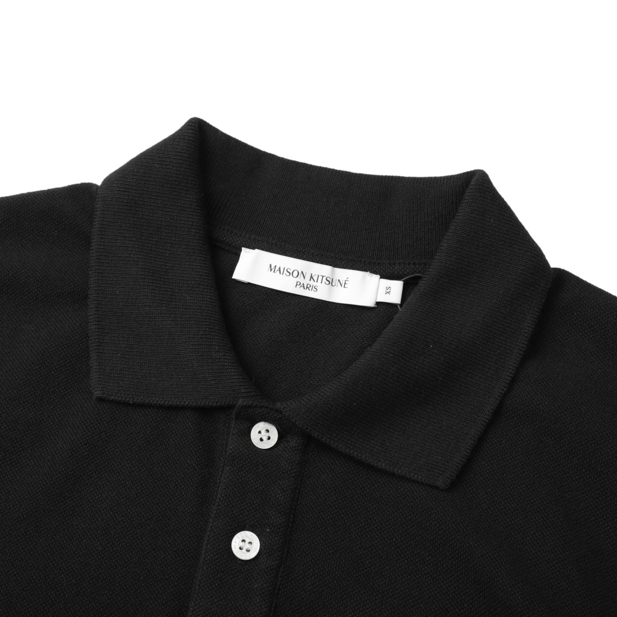 MAISON KITSUNE メゾンキツネ ポロシャツ/TRICOLOR FOX PATCH