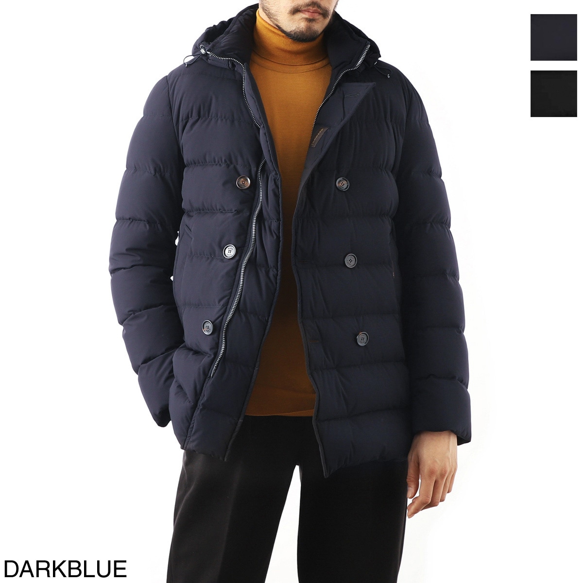 MOORER ムーレー ダウン ピーコート/FLORIO-KN1【大きいサイズあり】 メンズ