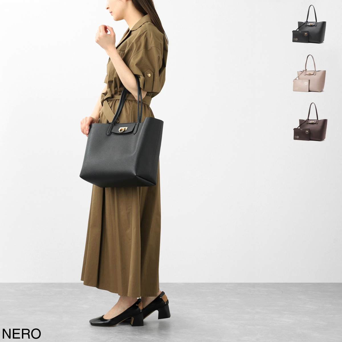 FERRAGAMO (Salvatore Ferragamo) フェラガモ トートバッグ/TRAVEL CALF レディース
